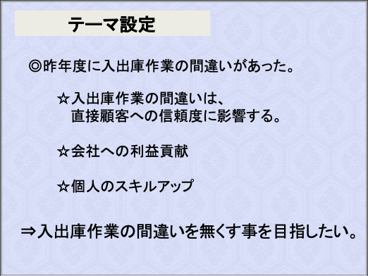 貨物入出庫業務を間違いません！